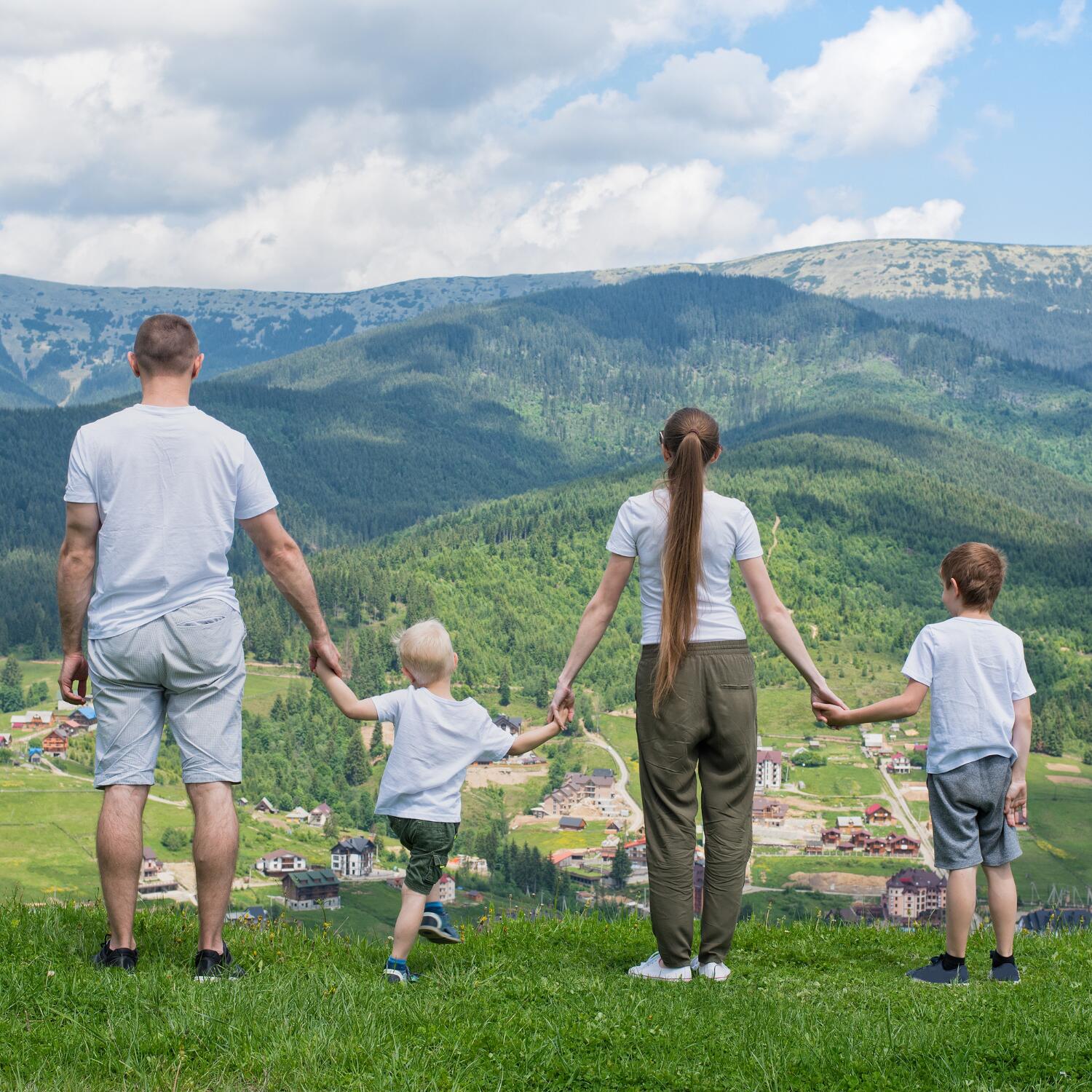 viaggi per bambini montagna