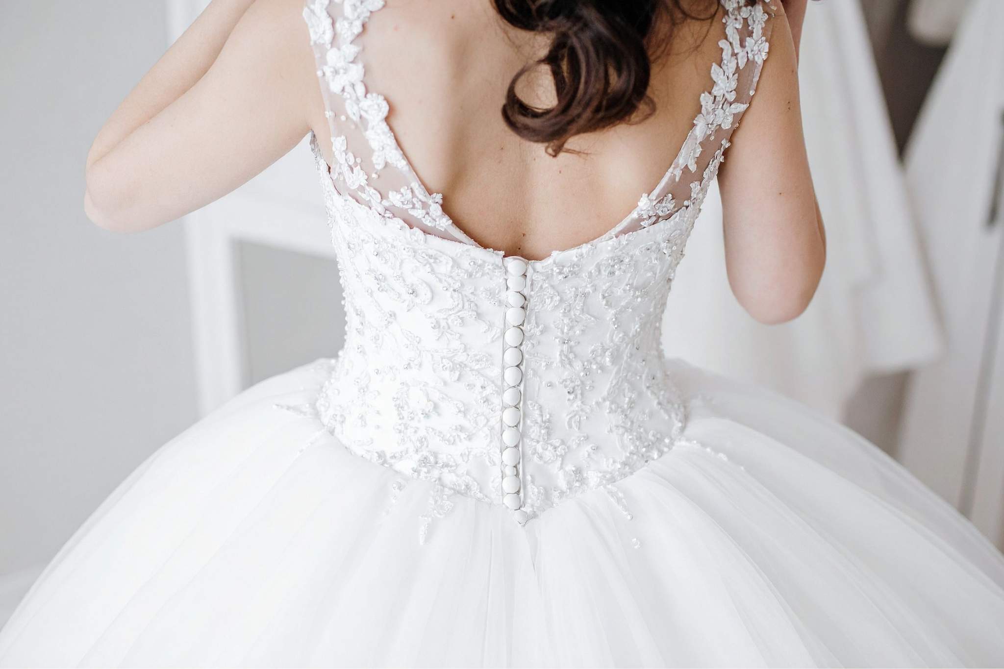 vestito da sposa bianco